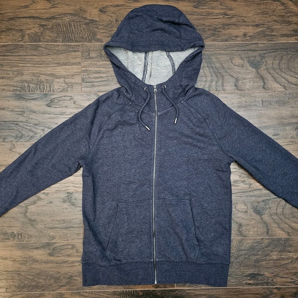 Pendleton‎ Surf Mens Medium Blue Full Zip Up Hoodie Jacket Drawstrings